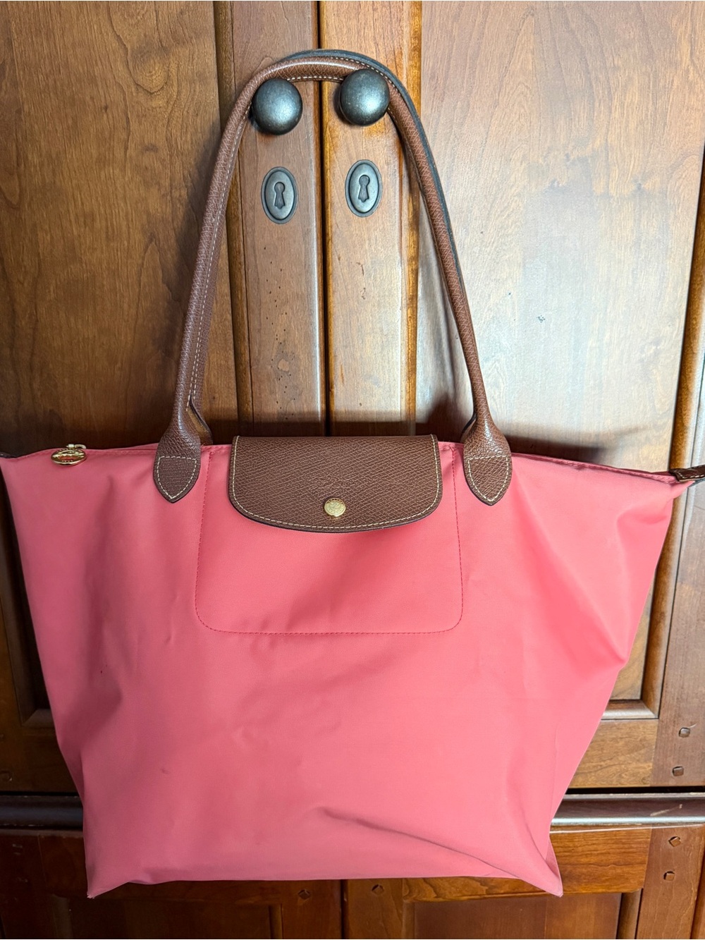 Longchamps Original Le Pliage, large nylon  tote bag